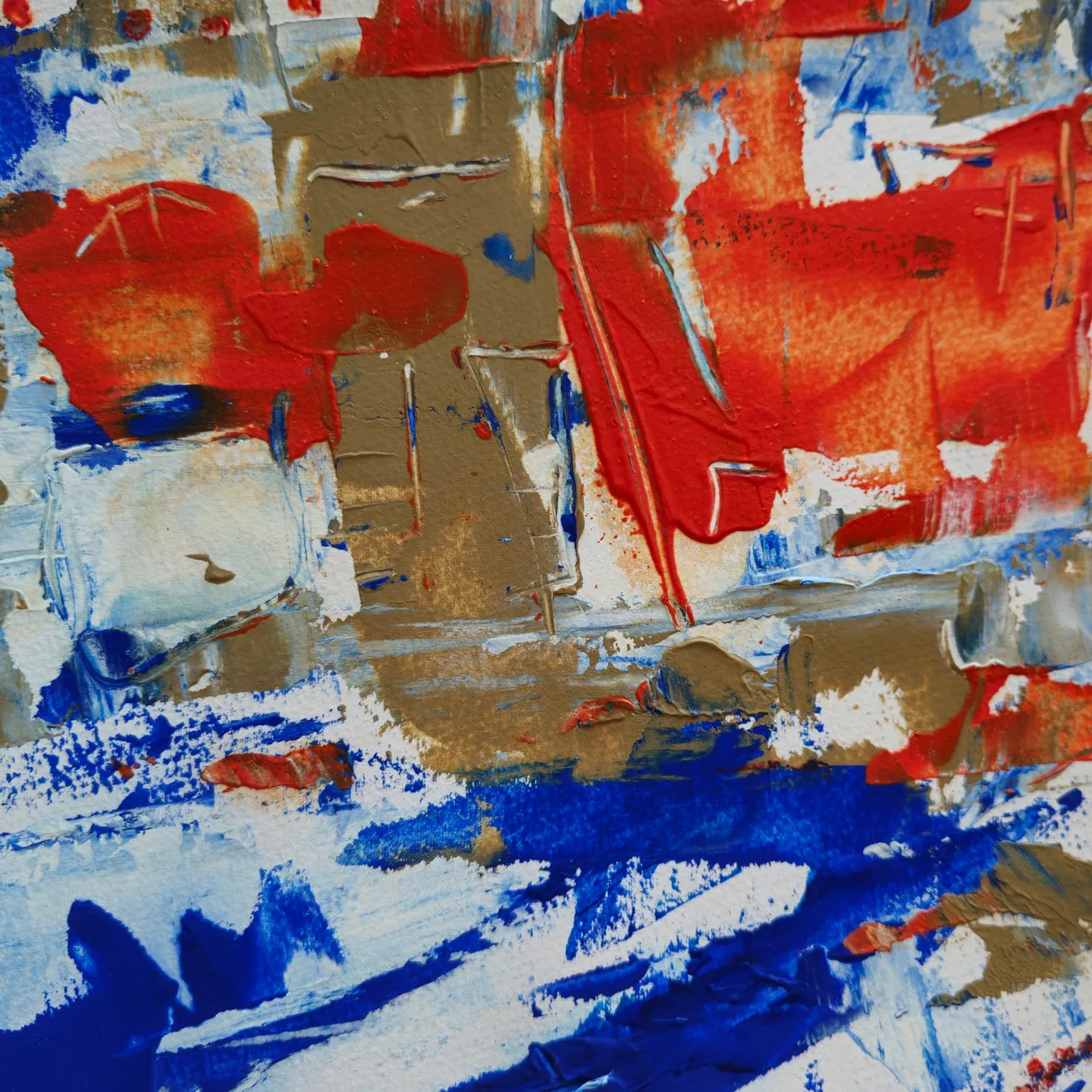 Texturas abstractas en óleo - G. M. Lianes